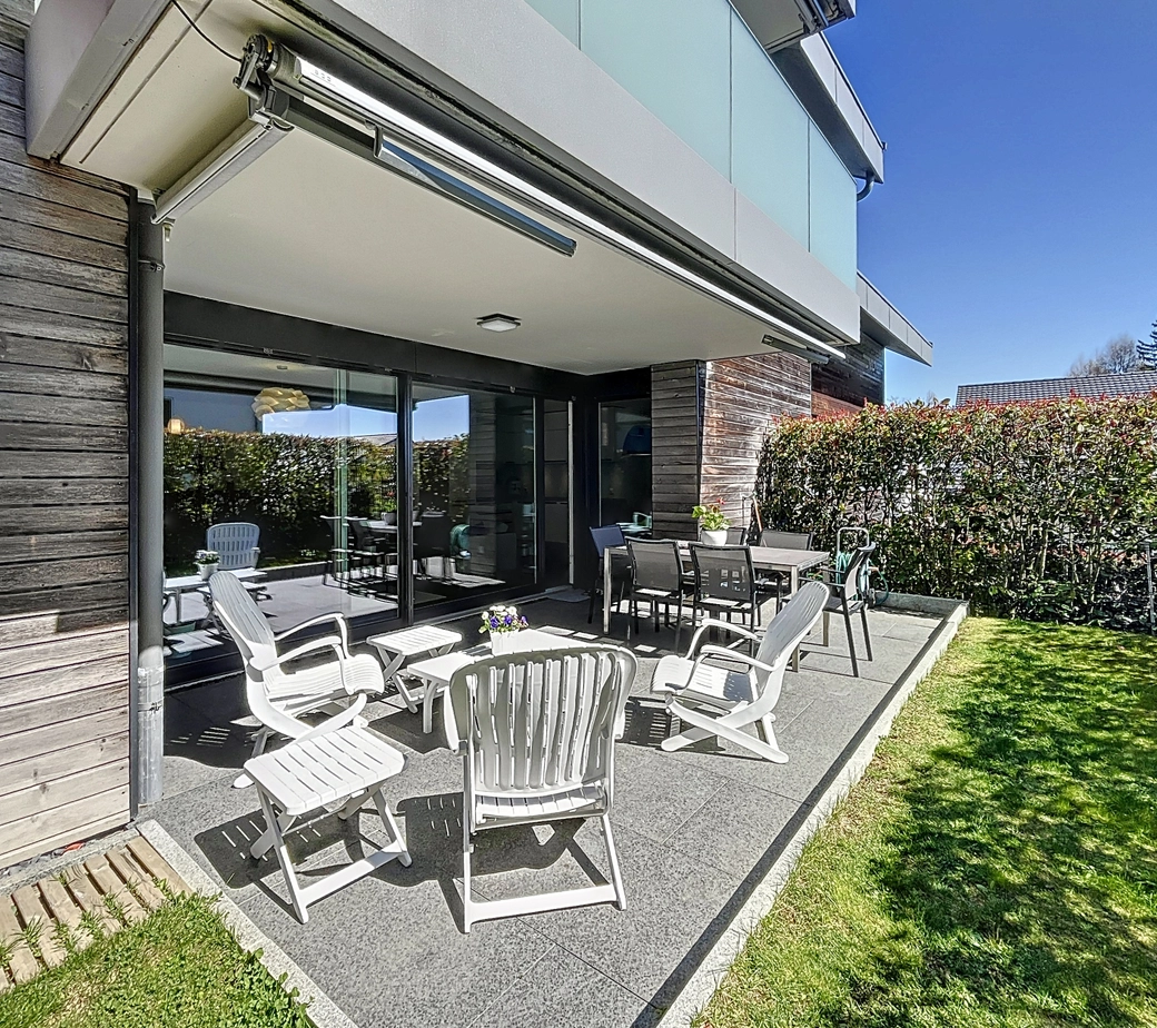 Appartement de 4,5 pces avec jardin