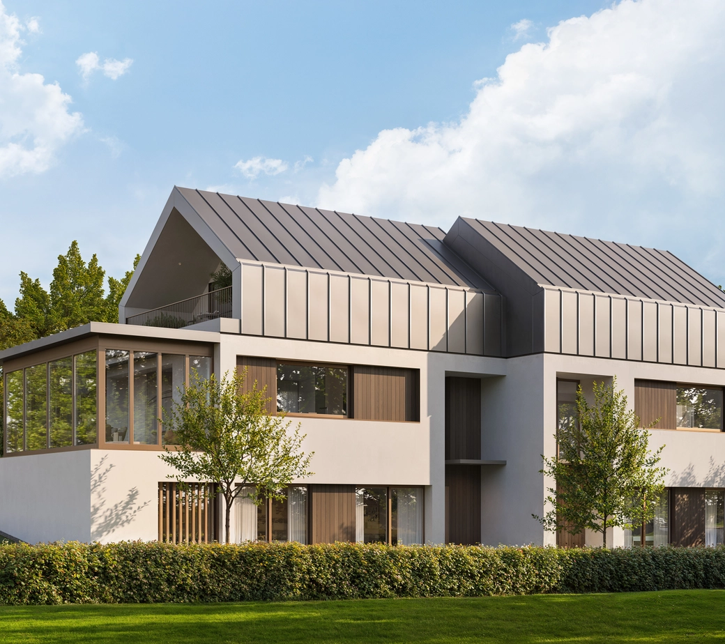 PROJET NEUF | VILLA JUMELÉE CONTEMPORAINE À PREGNY-CHAMBÉSY | Villa A