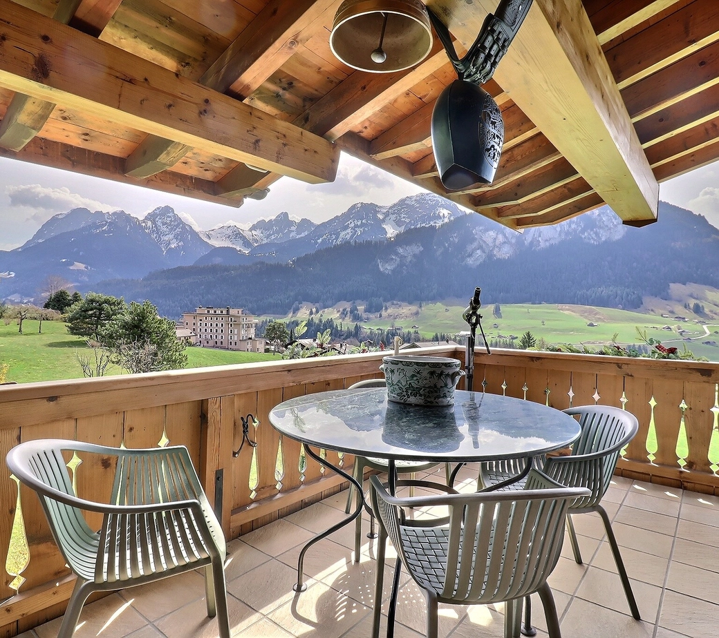 Magnifique duplex de 5 pièces à vendre à Château-d'Oex