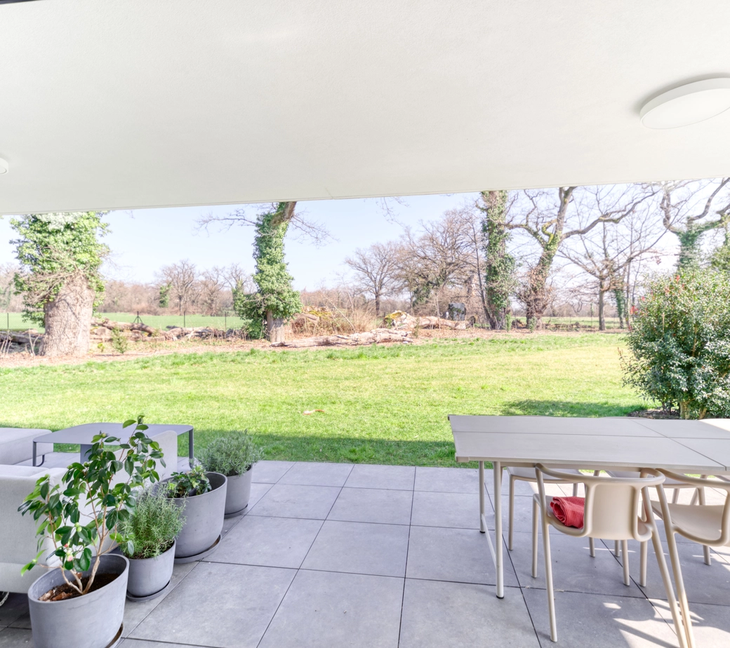 Appartement neuf de 5 pièces en Rez de Jardin