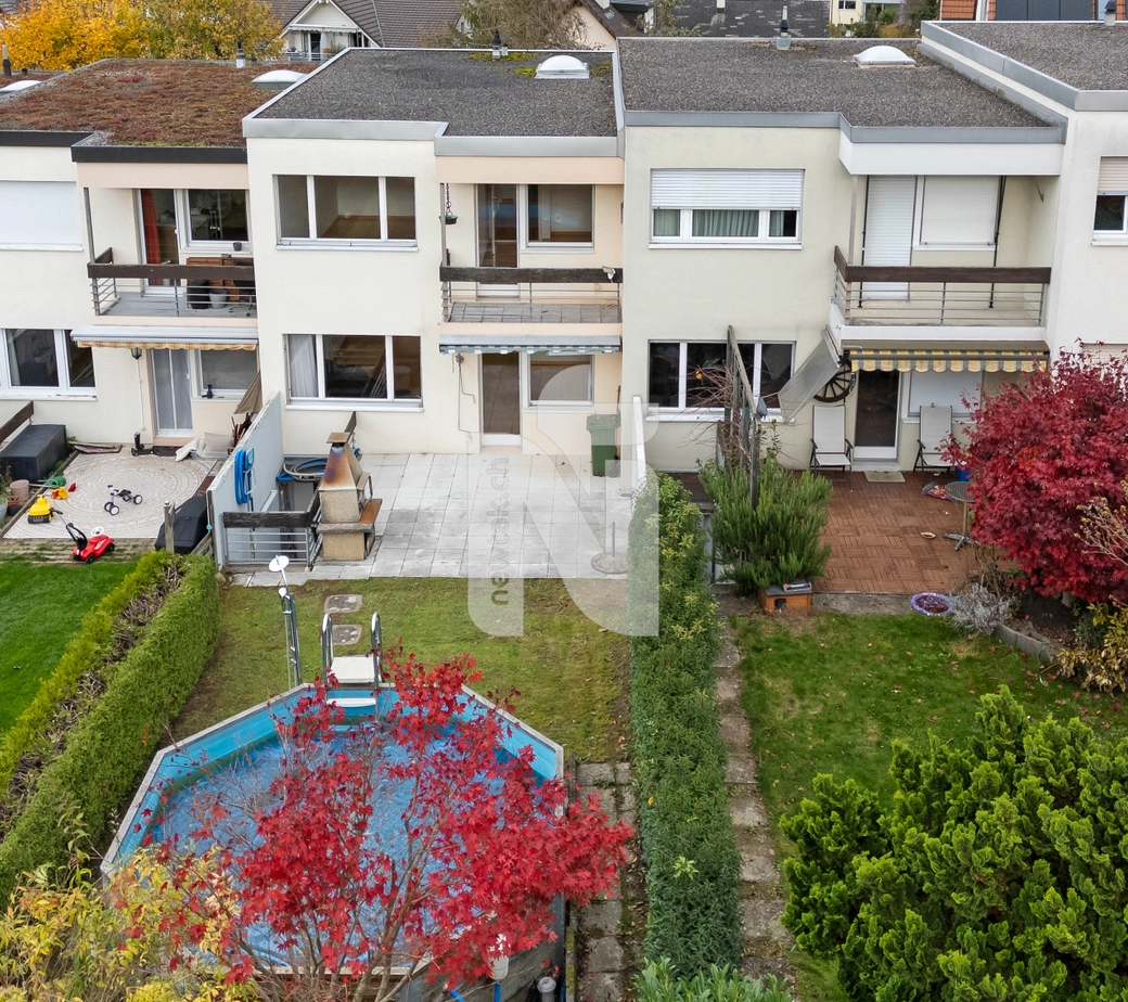Familienfreundlich mit Balkon, Garten und Tiefgaragenplatz