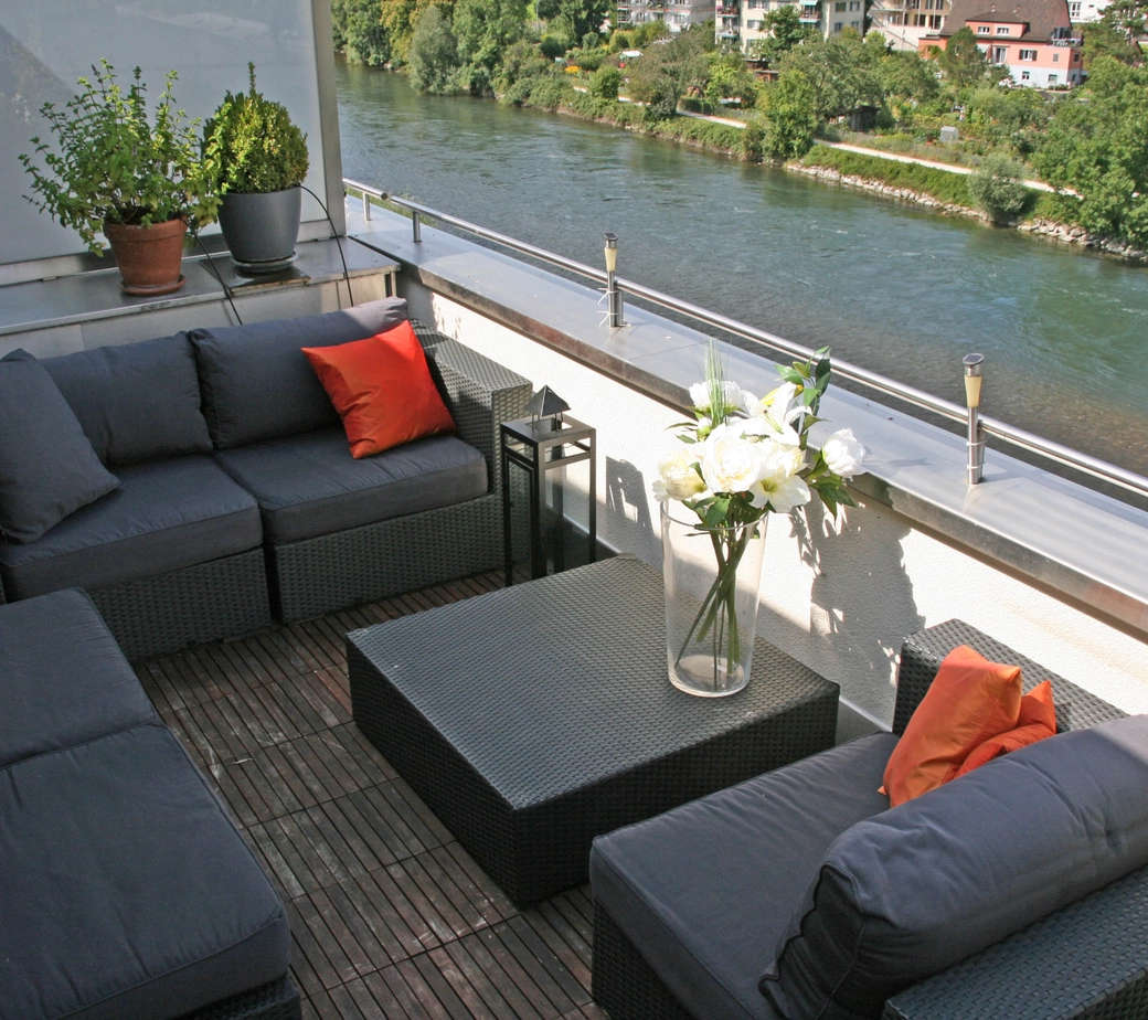 Exklusive Attikawohnung mit Aussicht auf die schöne Limmat
