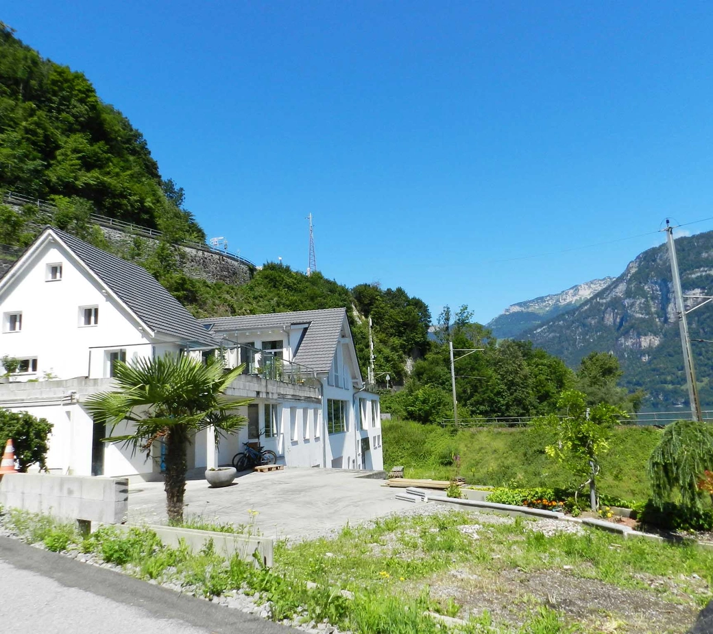 Panoramasicht auf den Walensee
