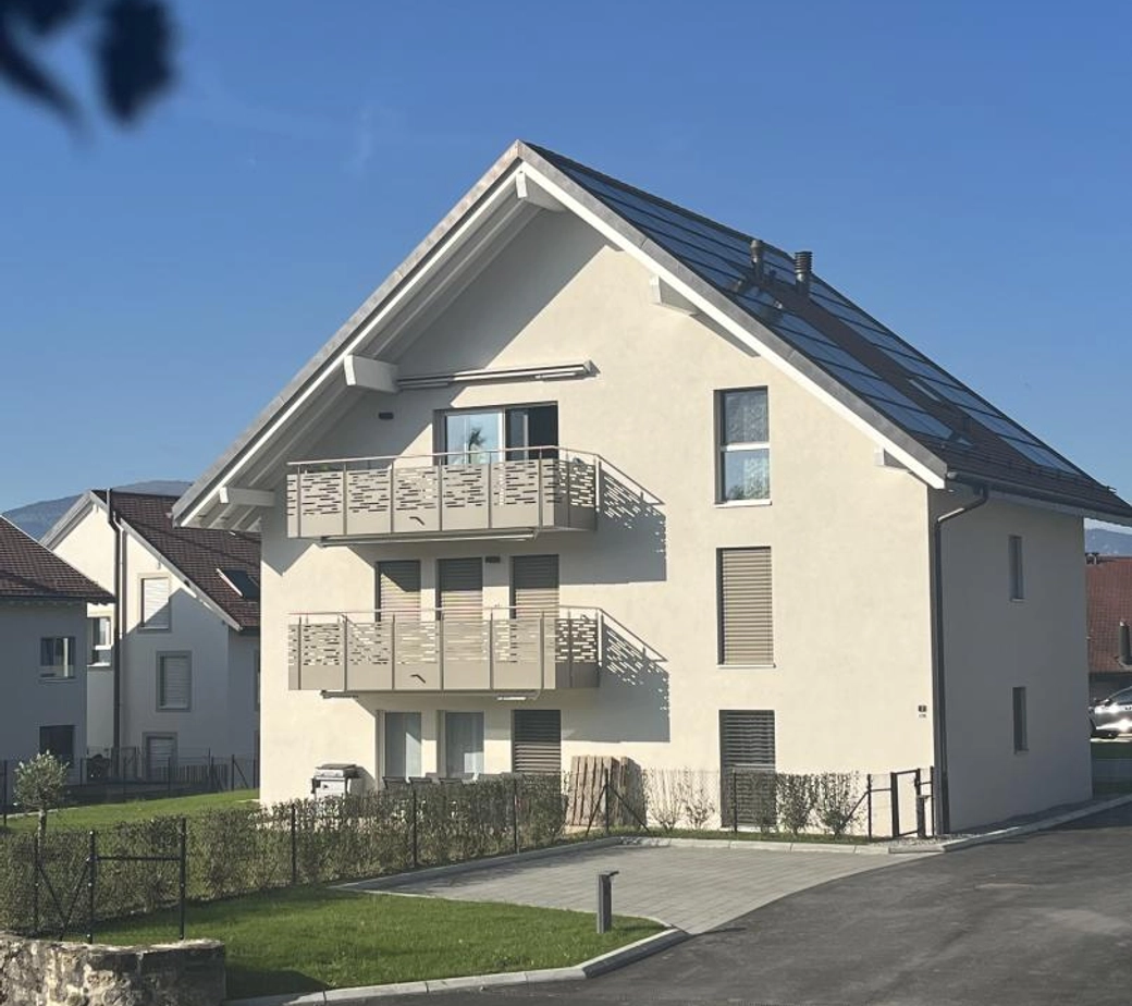 Immeuble Minergie 3 logements en PPE à Bavois - Livraison 2024