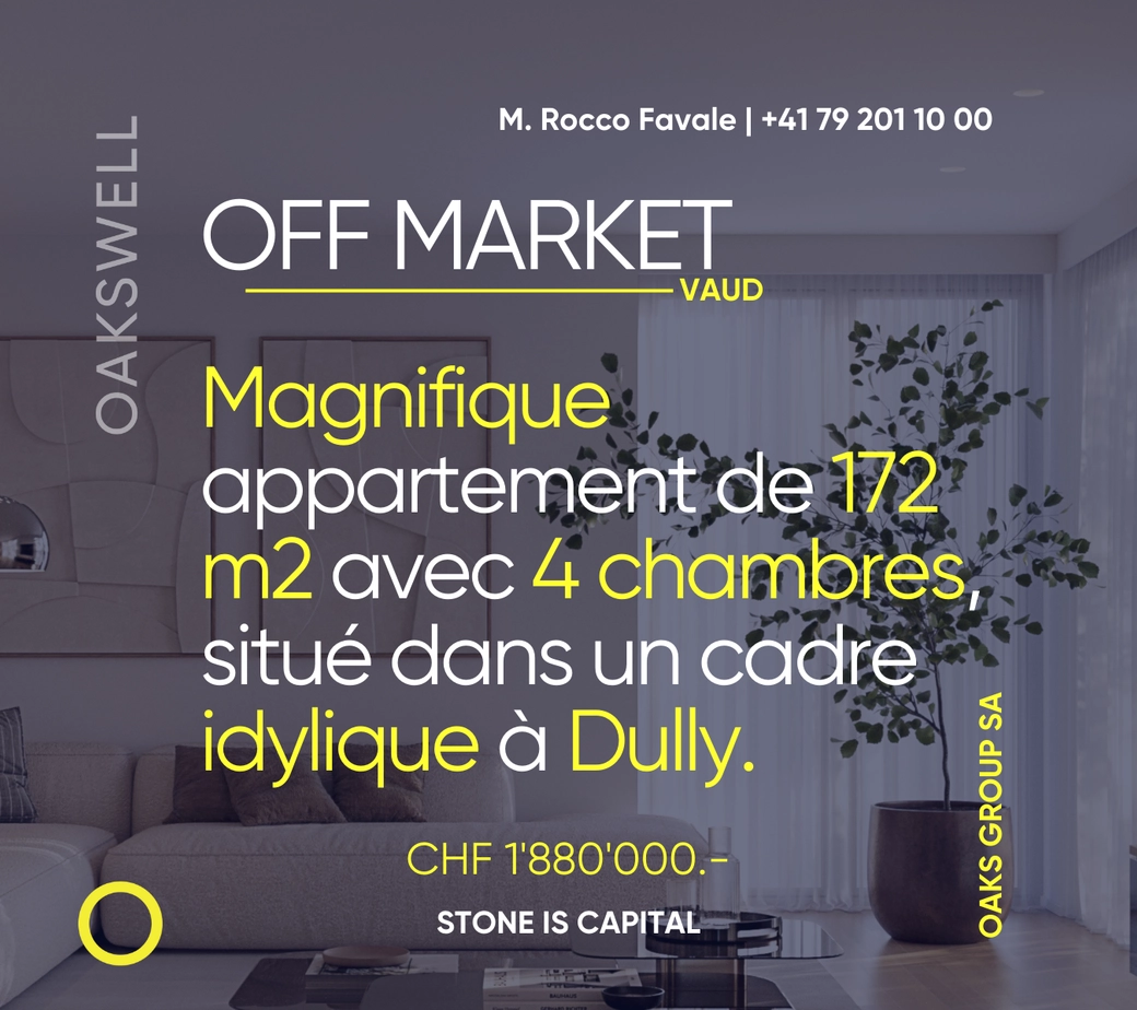 DULLY CADRE IDYLLIQUE - ELEGANT APPARTEMENT AUX ESPACES GENEREUX