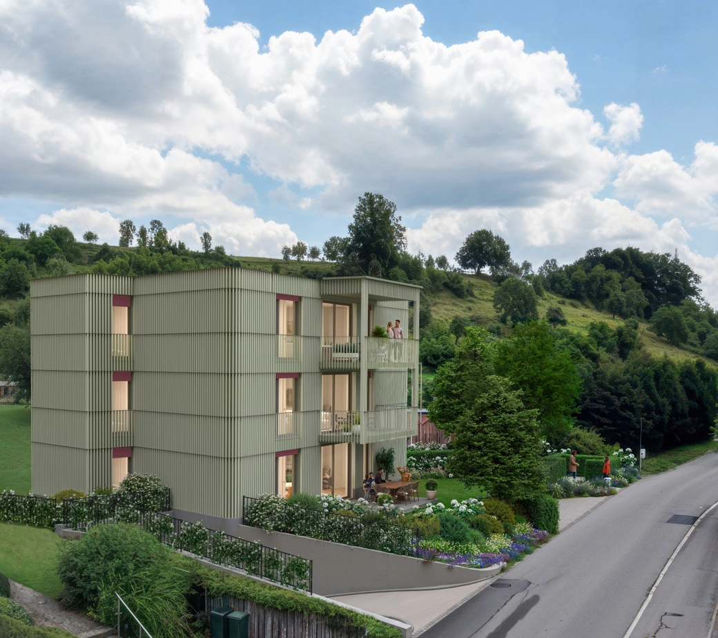 Die noch letzte verfügbare 4.5 Z. Etagenwohnung mit guter Seesicht