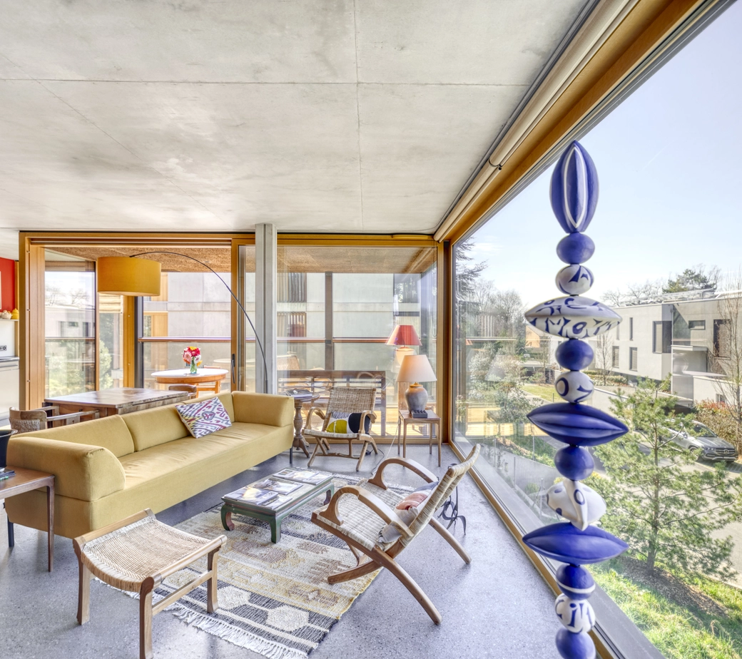AU CALME ET EN EXCLUSIVITÉ | CORSIER | BEL APPARTEMENT | ECHAPPÉE SUR LE LAC