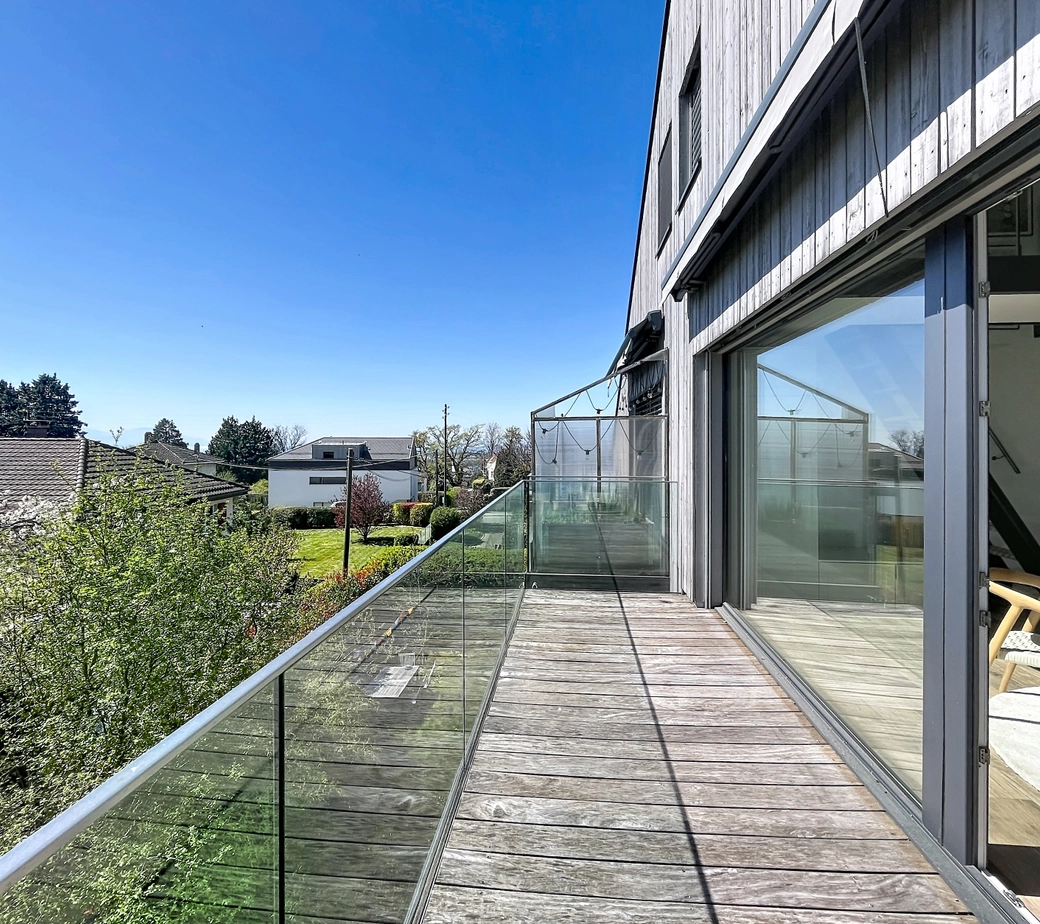Duplex au dernier étage