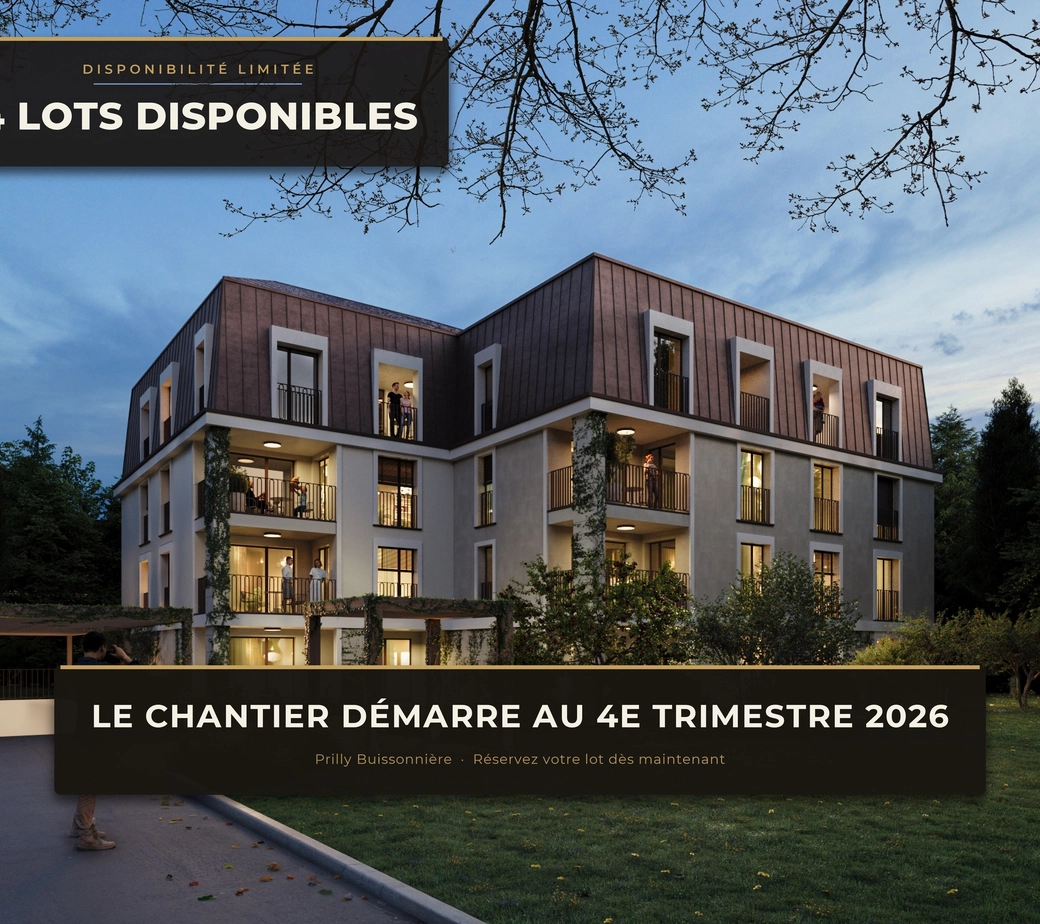 PLUS QUE 4 LOTS DISPONIBLES -  Prilly Buissonnière -  3,5P EN ATTIQUE