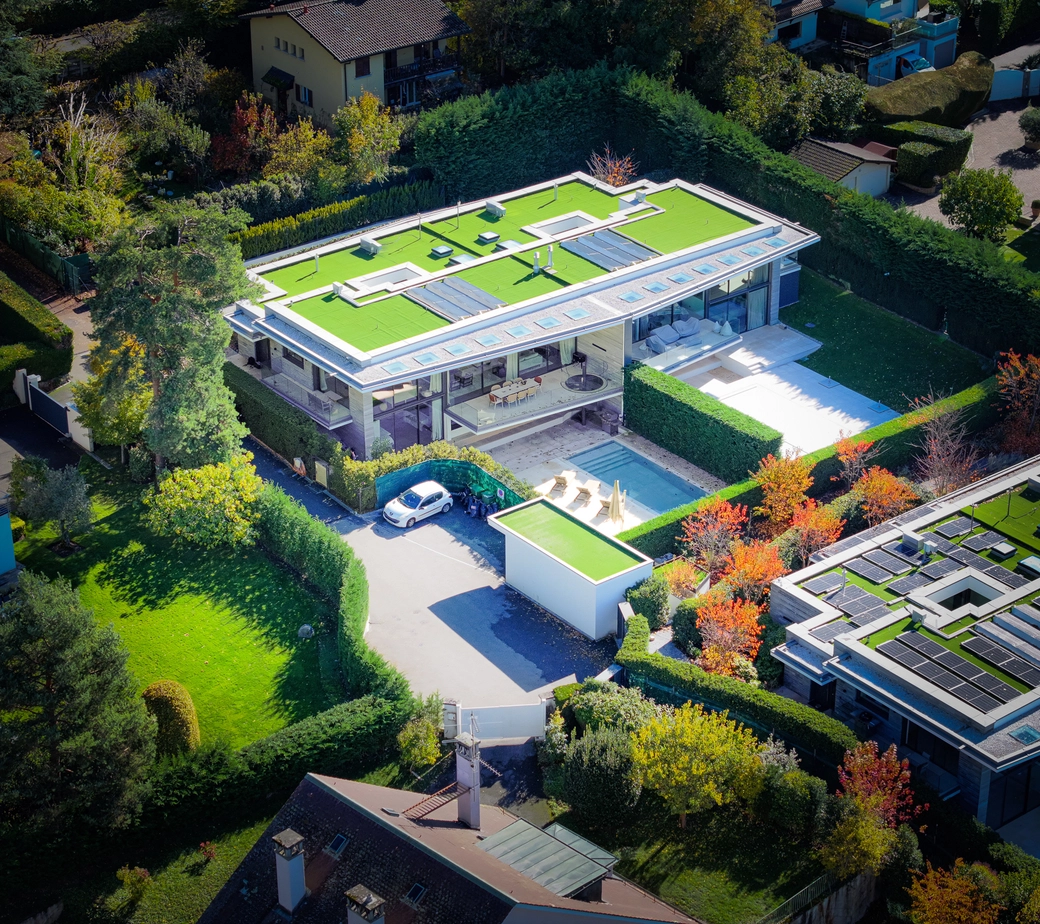 Villa contemporaine d’exception – Accès privé au lac