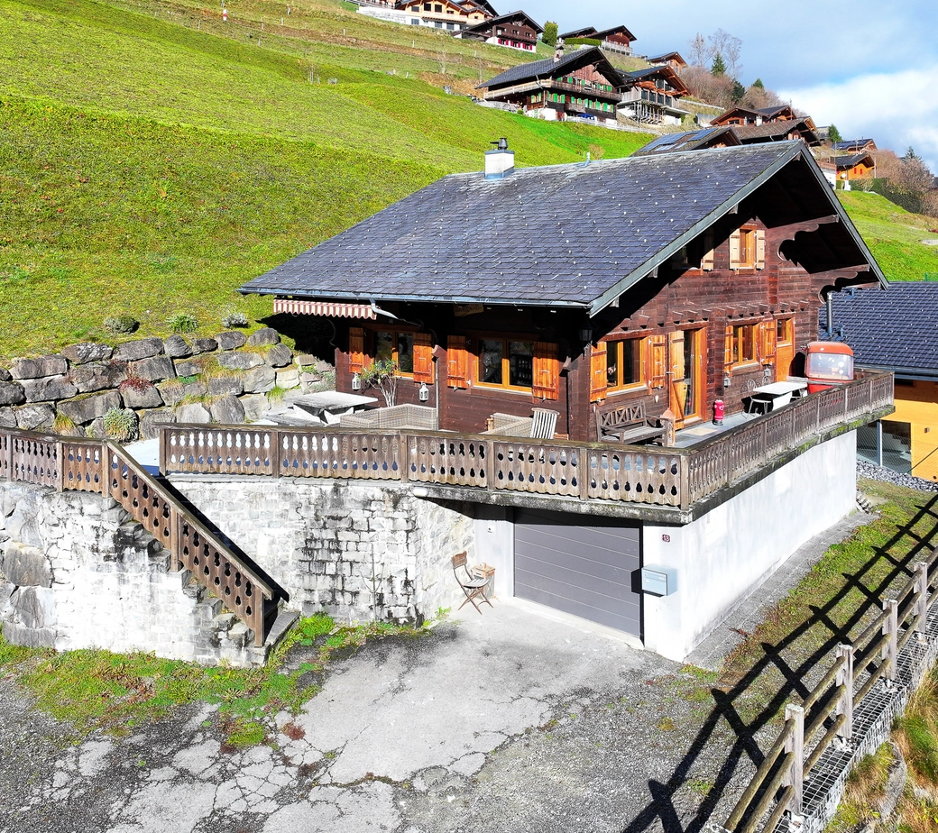 Havre de tranquillité avec ouverture sur les Alpes
