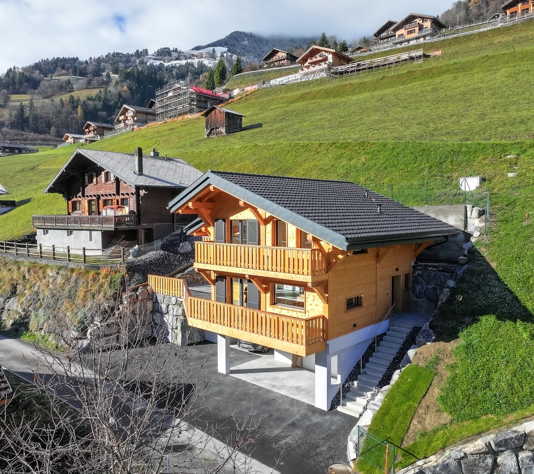 Chalet neuf Panorama Luxe Contemporain et Sensation de Liberté