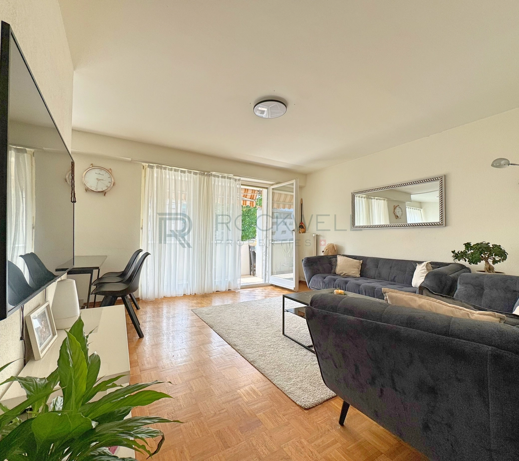 Yverdon centre - Appartement de 3,5 pièces avec parking extérieur