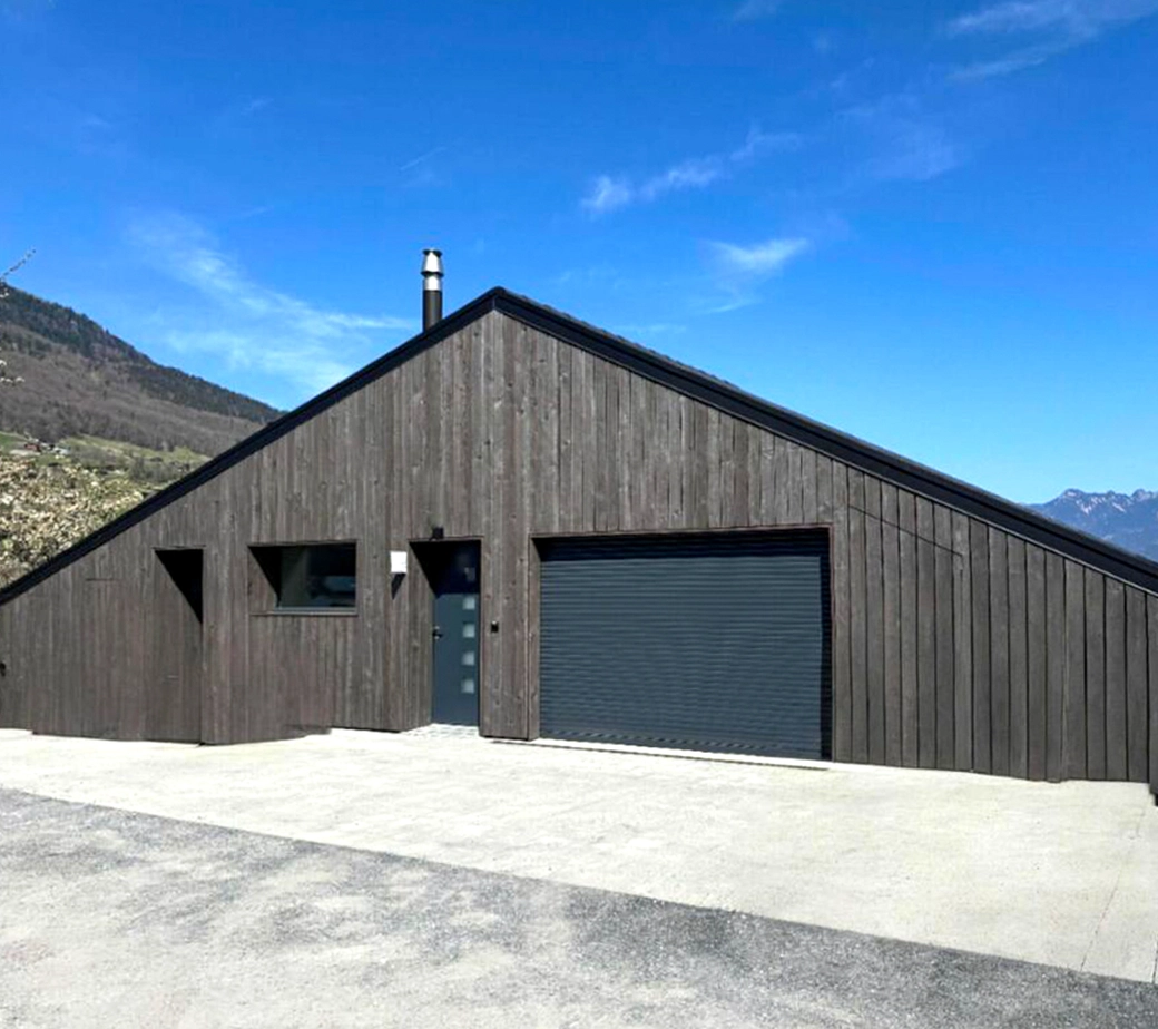 Villa individuelle de 4,5 pièces avec belle vue sur la plaine.