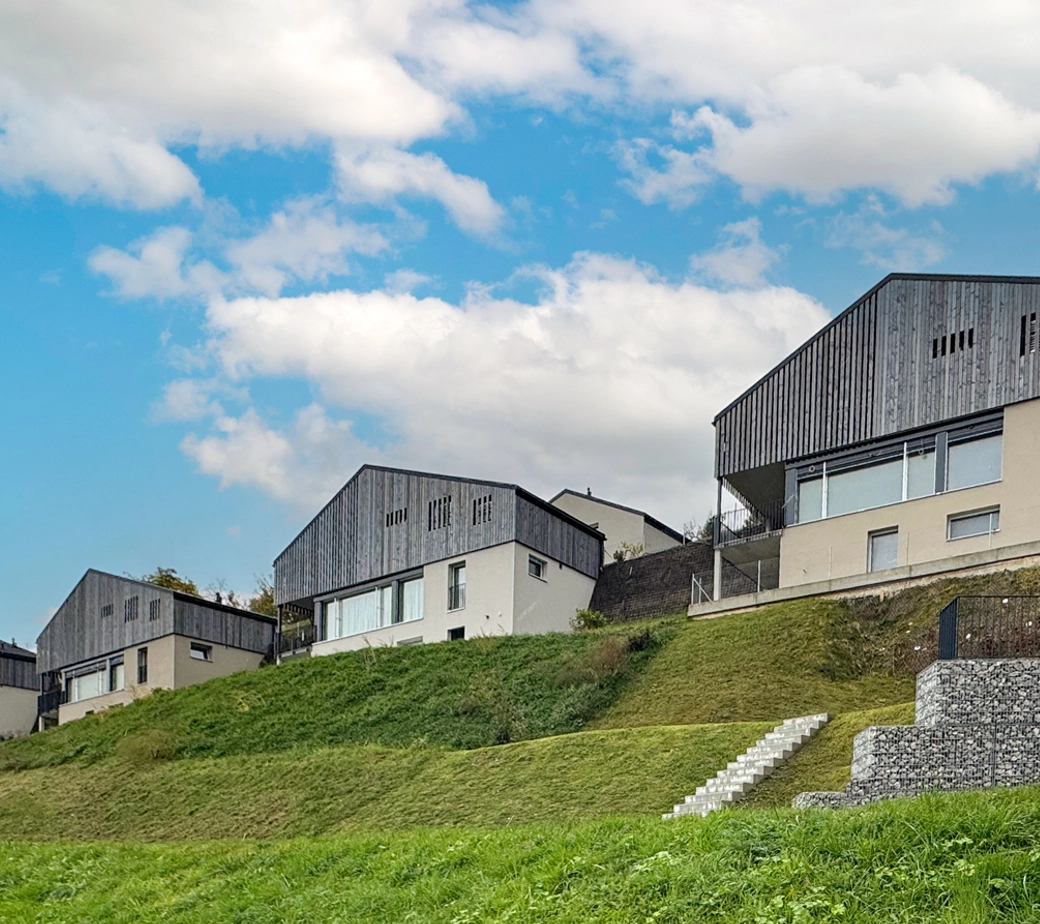 Villa individuelle de 4,5 pièces avec belle vue sur la plaine.