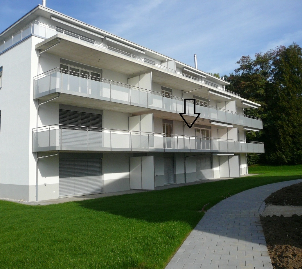 Magnifique appartement de 3.5 pièces avec balcon dans quartier résidentiel et verdoyant