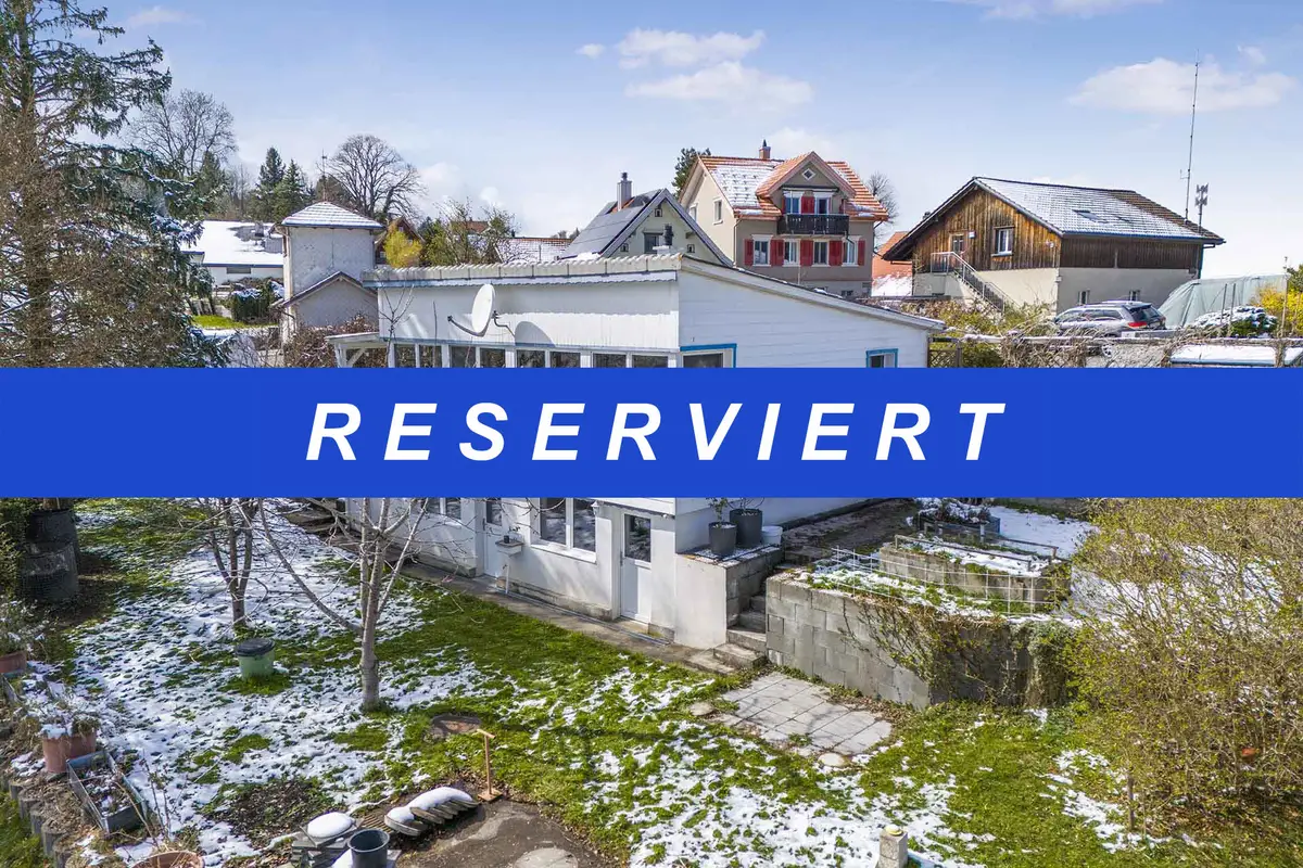 VERKAUFT – Charmantes Einfamilienhaus an sonniger und ruhiger Lage mit freier Fernsicht