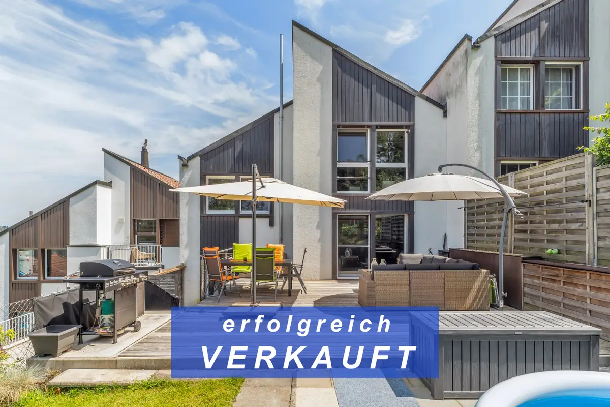 VERKAUFT –  Einfamilienhaus an traumhafter, sonniger und ruhiger Aussichtslage