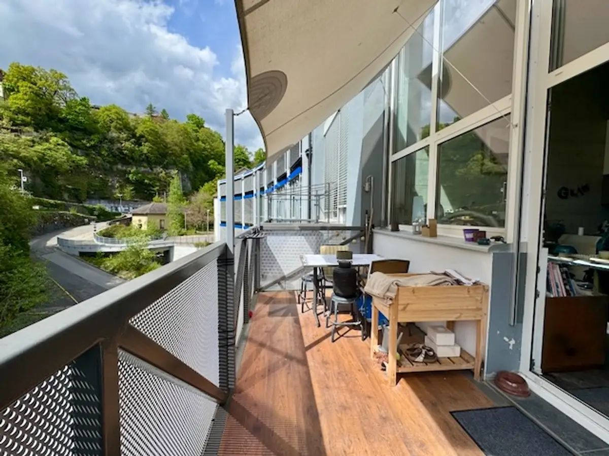 En exclusivité, à deux pas du Lac, loft en duplex dans la cité Suchard