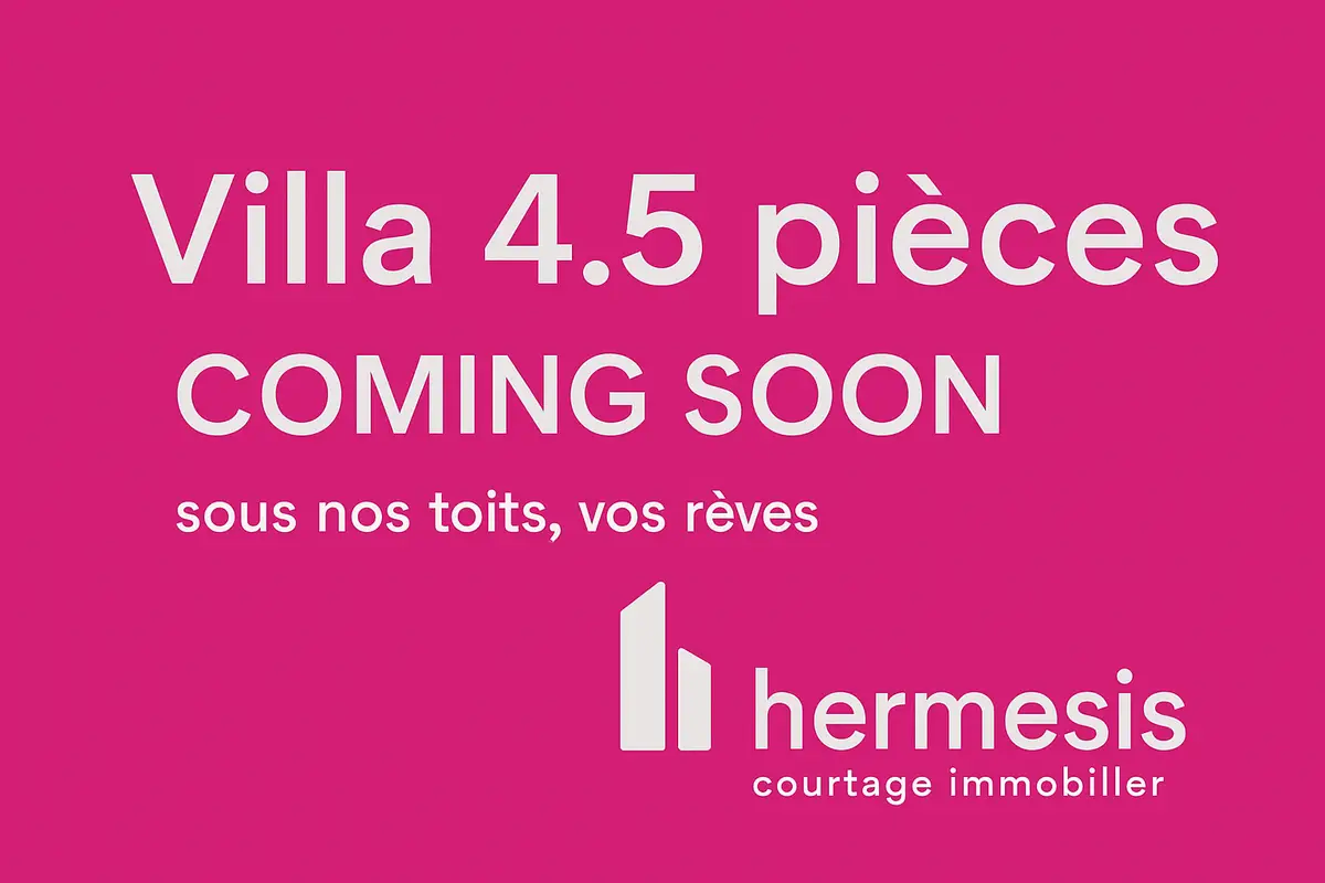 Une villa de 4.5 pièces pensée pour la vie de famille