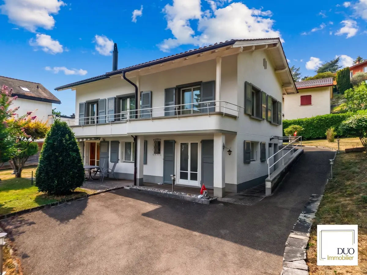 Un cadre de vie privilégié à Vevey – Maison de 6.5 pièces à vendre