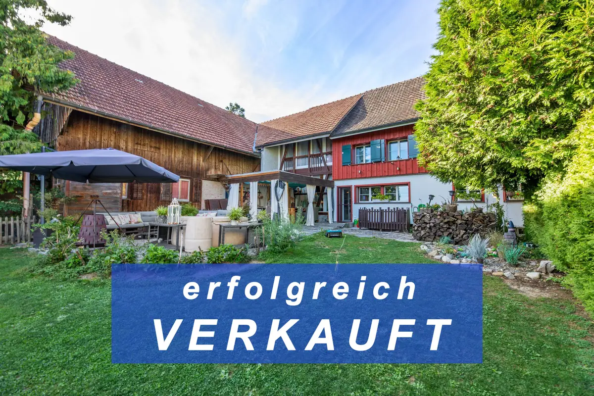 ***VERKAUFT*** Einmalig umgebautes Bauernhaus mit fantastischem Säntisblick nahe Bodensee