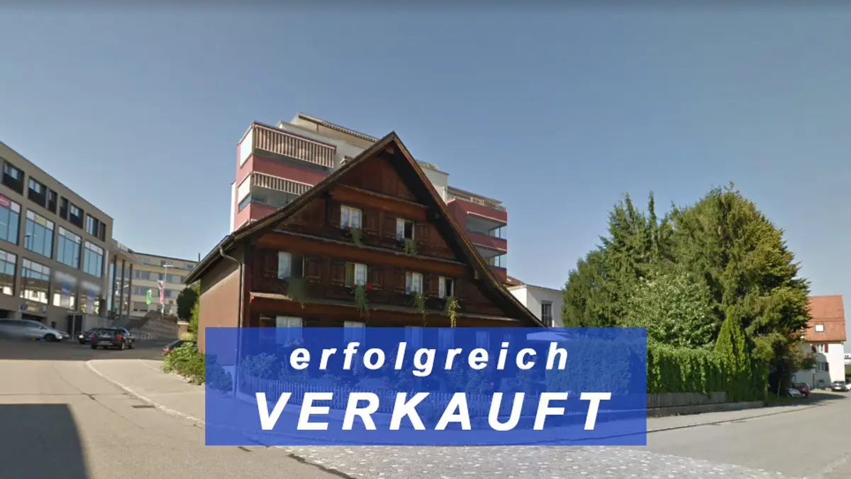 *** VERKAUFT *** Baugrundstück in Uzwil – Kernzone – K5