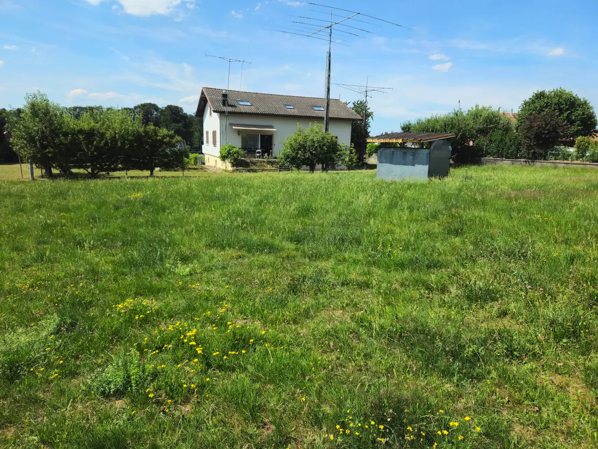 Mézières (FR) – Deux parcelles constructibles accolées