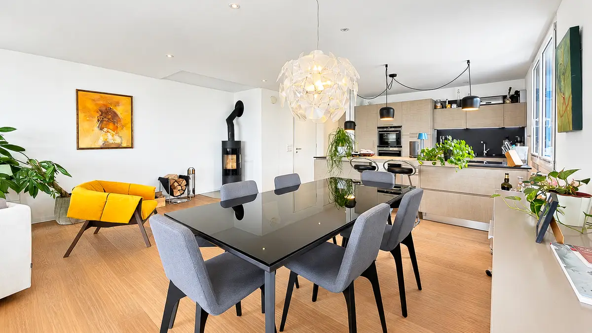 L’élégance d’un somptueux duplex avec vue 
