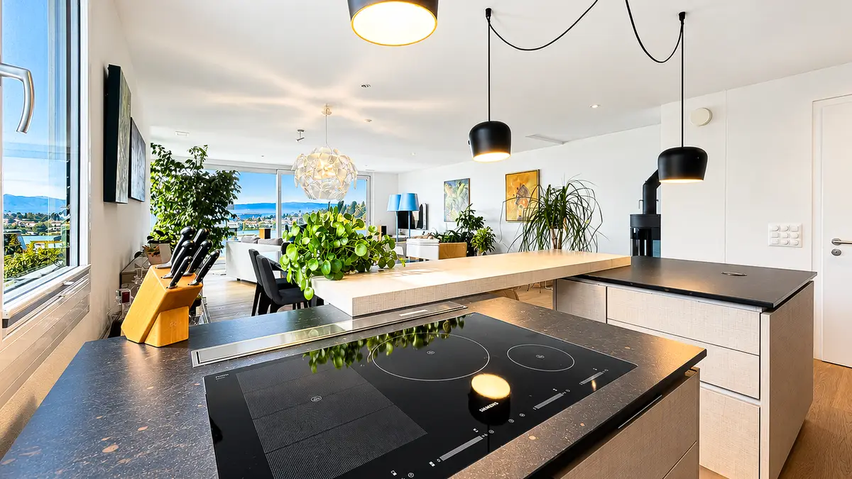L’élégance d’un somptueux duplex avec vue 