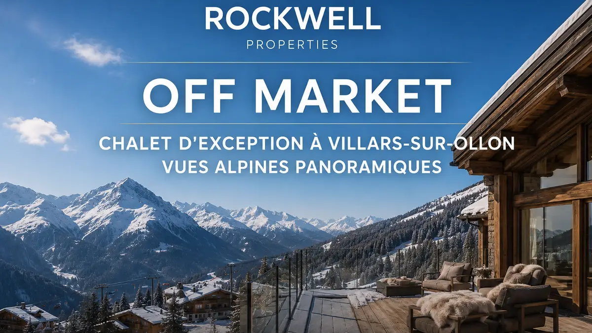 Chalet D'Exception à Villars-sur-Ollon