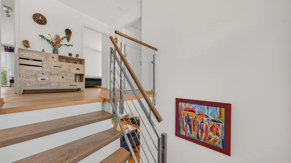 Appartement en duplex avec jardin et grand disponible, à 15 minutes de Lausanne