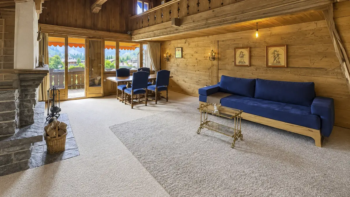 Charming appartment in the center of Gstaad - Valley & Palace views