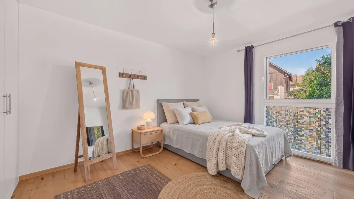 Appartement en duplex avec jardin et grand disponible, à 15 minutes de Lausanne