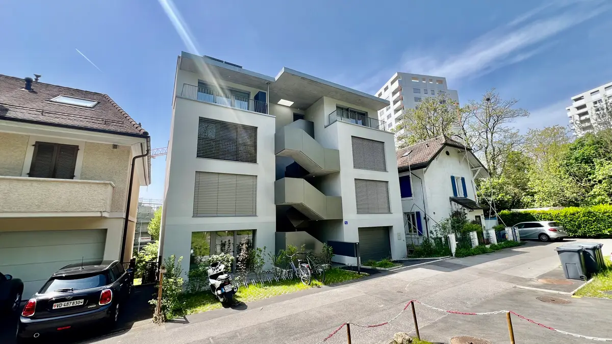 Exclusivité, lumineux appartement neuf au standard minergie au coeur de Lausanne / Vidy 400m du bord de lac