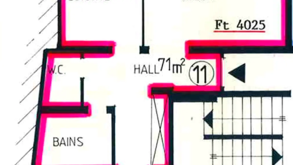 Yverdon centre - Appartement de 3,5 pièces avec parking extérieur
