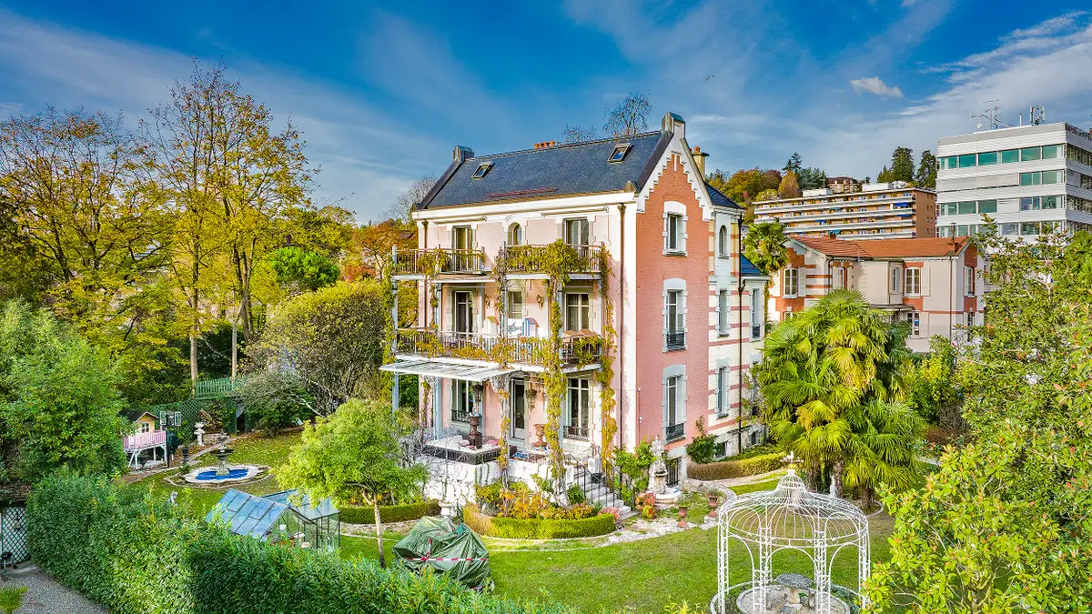 Maison d’exception à deux pas des quais de Montreux
