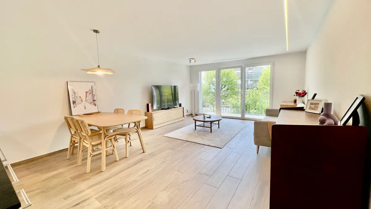 Exclusivité, lumineux appartement neuf au standard minergie au coeur de Lausanne / Vidy 400m du bord de lac