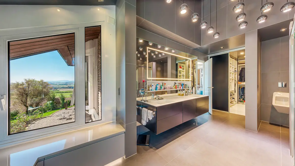 Sublime villa d'architecte aux portes de Lausanne