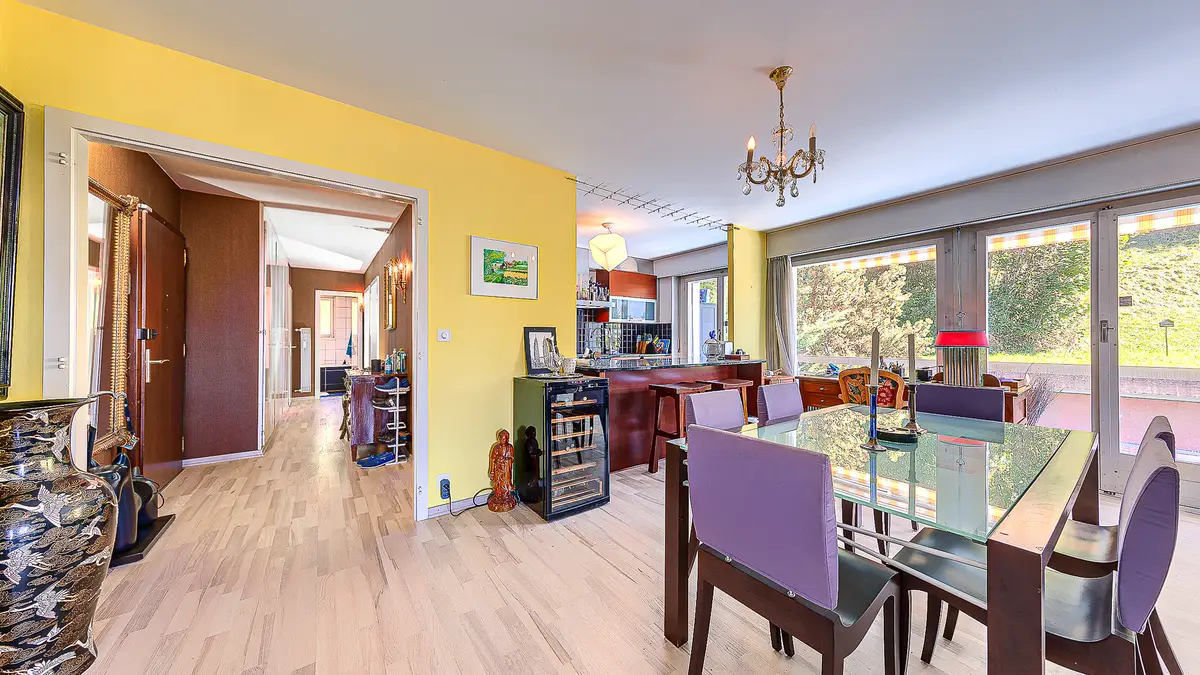 Très jolie vue depuis les hauteurs de Chernex - appartement 2.5 pièces
