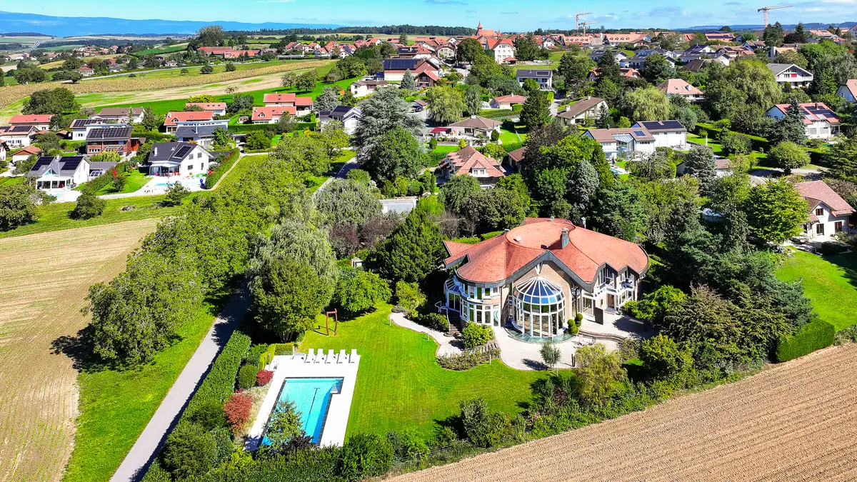 Sublime villa d'architecte aux portes de Lausanne
