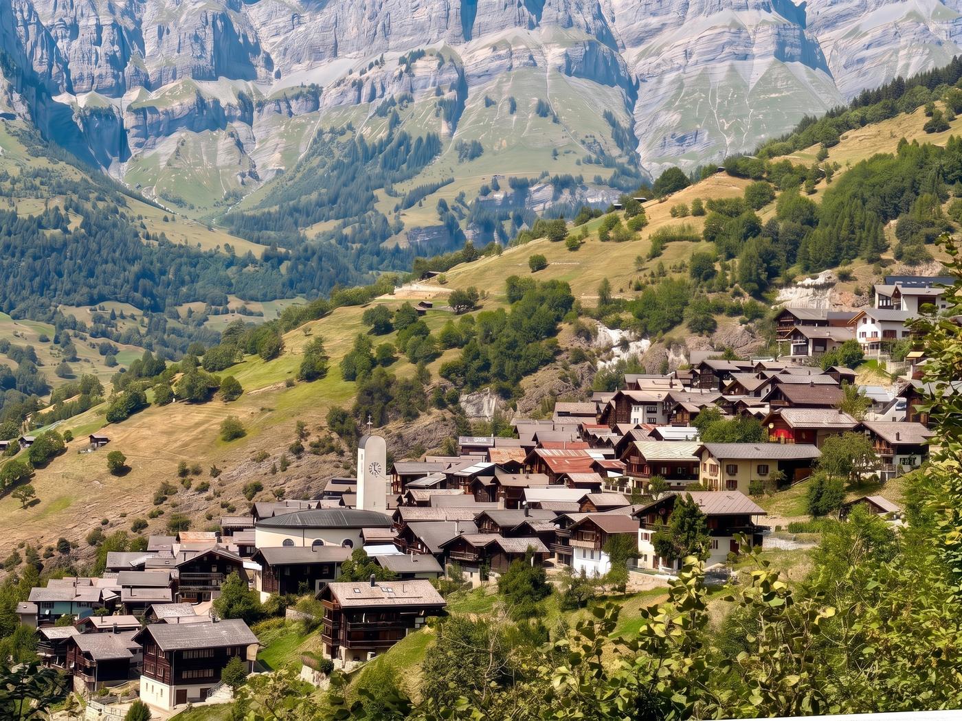 Eines der schönsten Bergdörfer am Tor zu Leukerbad
