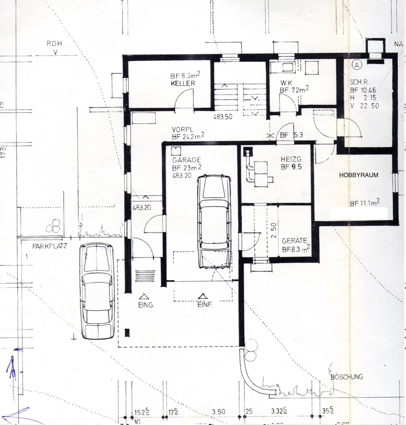 Grundriss UG