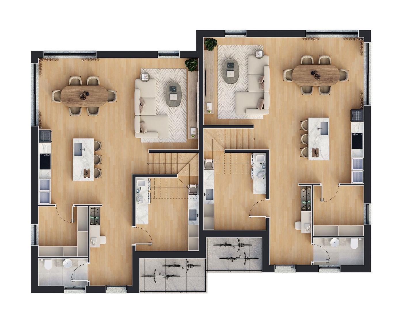 Plan rez-de-chaussée