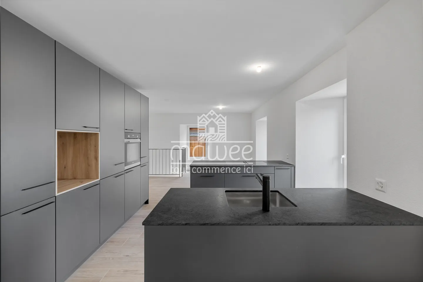 4,5-Zimmer-Duplex - Renoviertes Gebäude im Herzen von Vionnaz - Foto 2 von 11