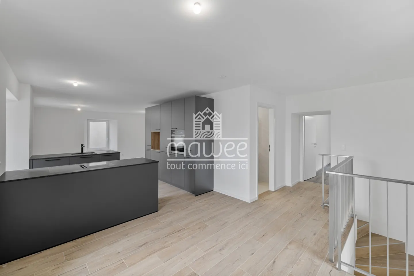 4,5-Zimmer-Duplex - Renoviertes Gebäude im Herzen von Vionnaz - Foto 3 von 11