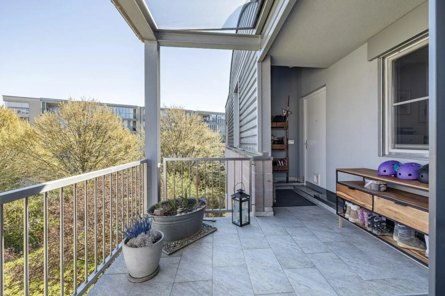 Stilvolles Penthouse mit Bergblick - Foto 10 von 11