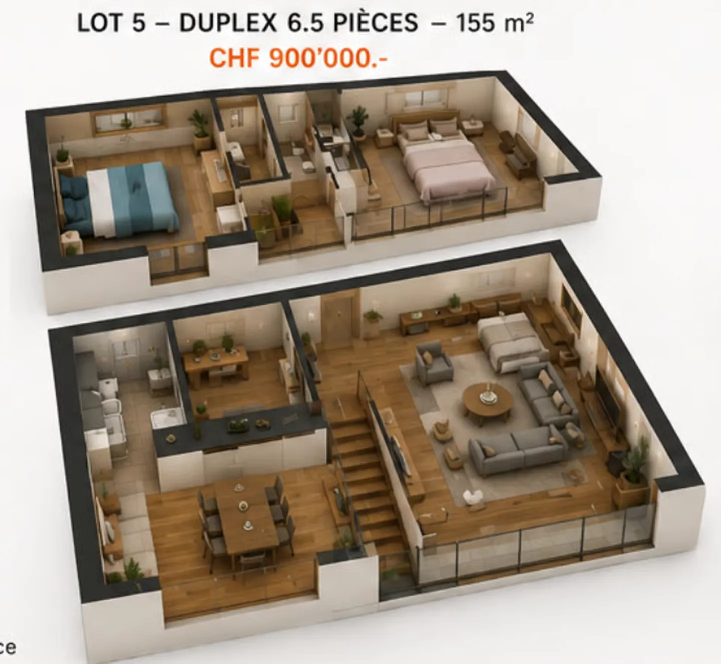 Außergewöhnliches Immobilienprojekt im Herzen von Cheiry / 6 PPE-Wohnungen - Foto 6 von 10