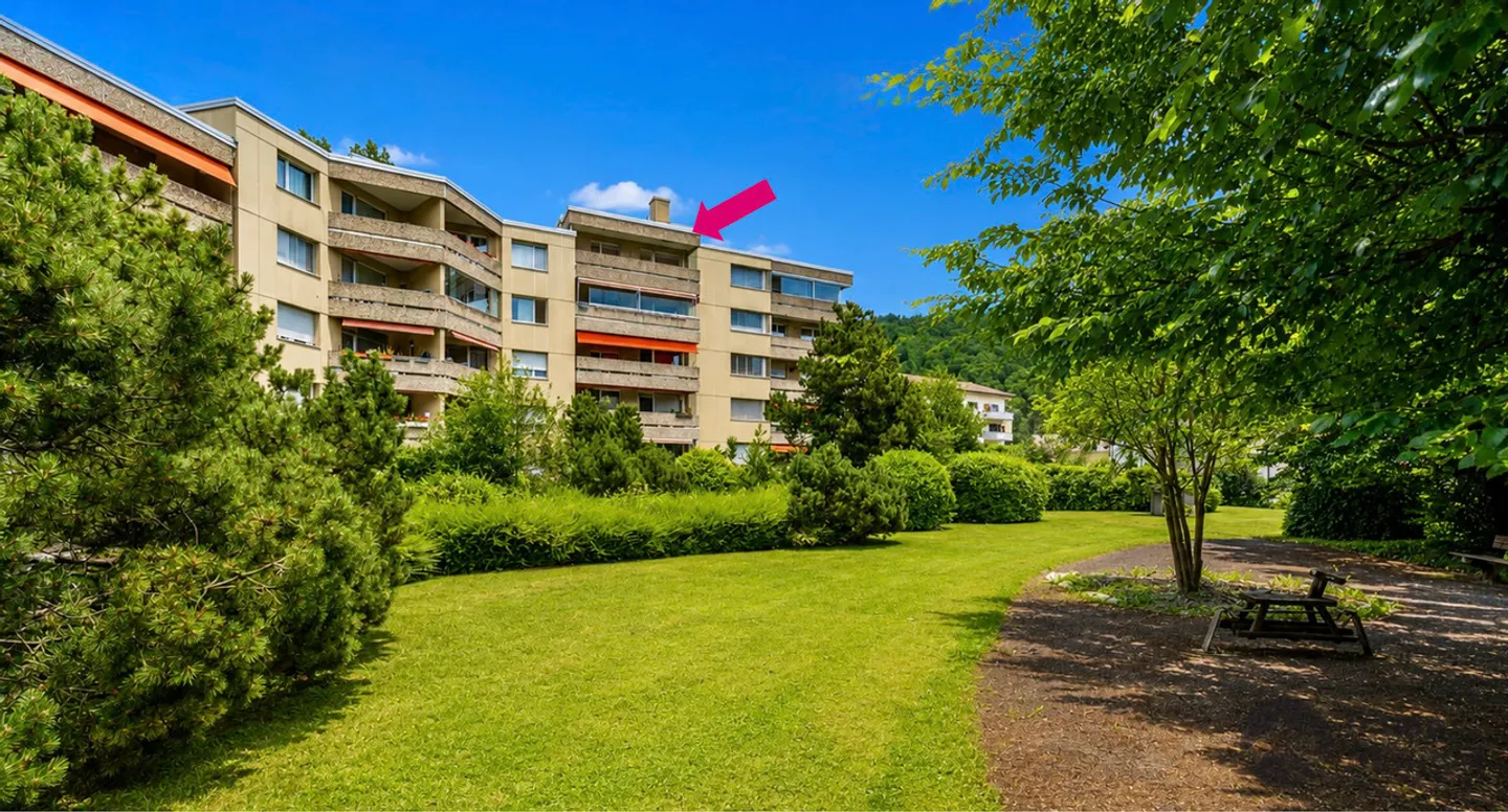 Charmante Wohnung mit Aussicht - Foto 1 von 13