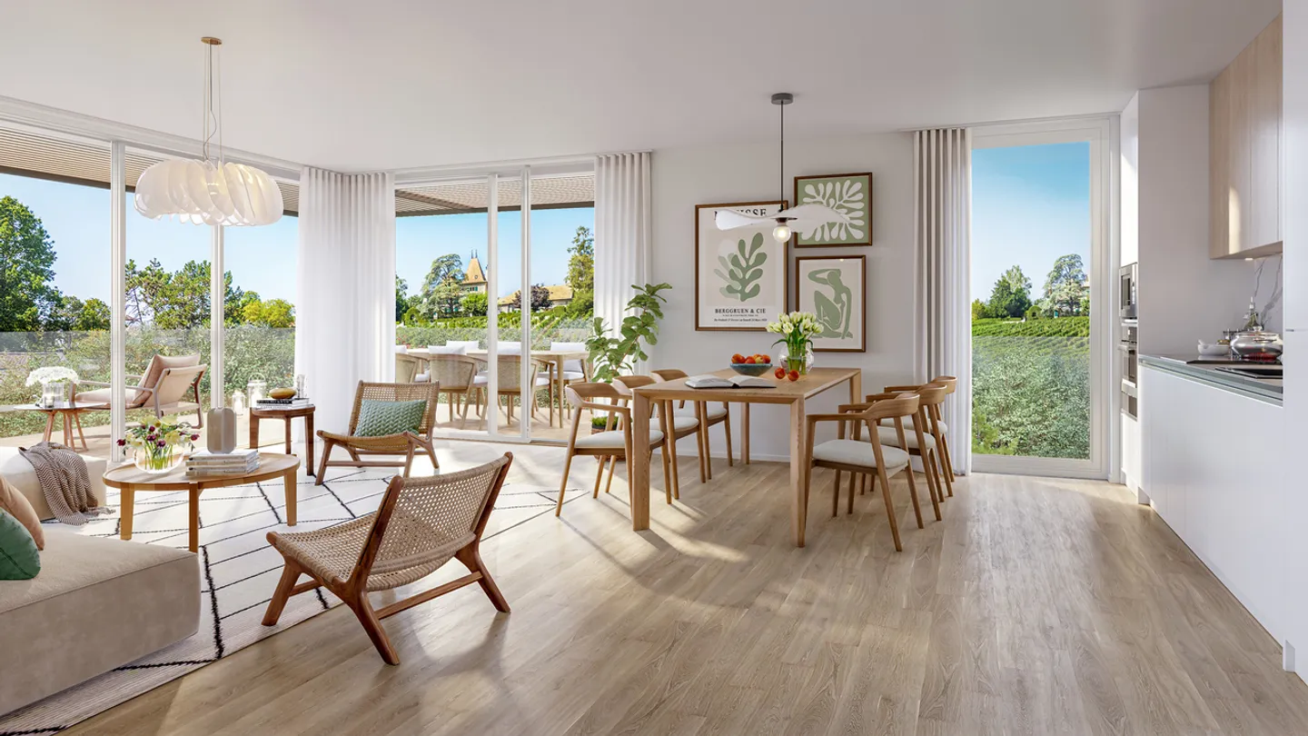 Superbe 3,5 pièces neuf avec terrasse et jardin disponible de suite !  - Photo 4 sur 8